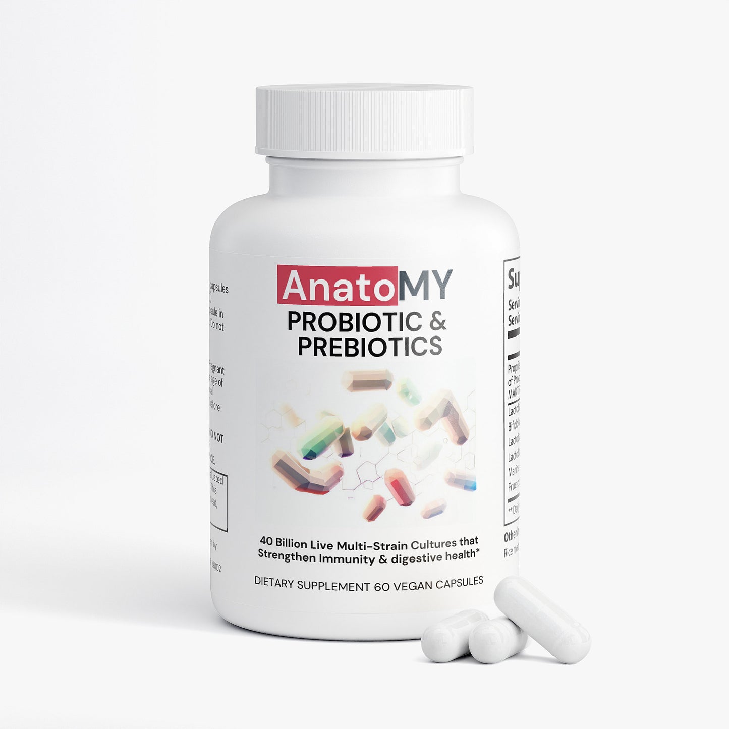 40 Billion Probiotics & Prebiotics